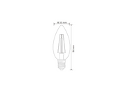 GLORIA set E14 LED-LAMP