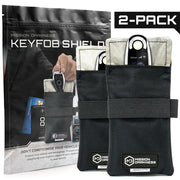 MISSION DARKNESS™ FARADAY BAG FOR KEYFOBS (2-PACK)- DOOMSDAY- BLACKOUT